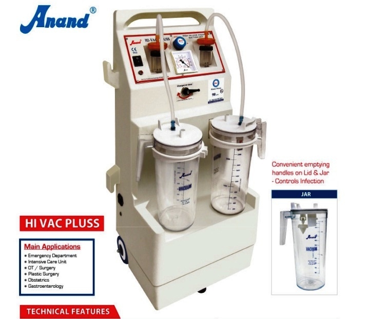 Máy hút dịch hai bình HI VACC PLUSS